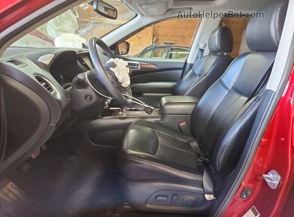 5N1DR2MM0HC641333 2017 NISSAN PATHFINDER Темно-бордовый 