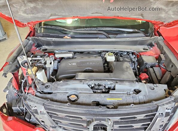 5N1DR2MM0HC641333 2017 NISSAN PATHFINDER Темно-бордовый 