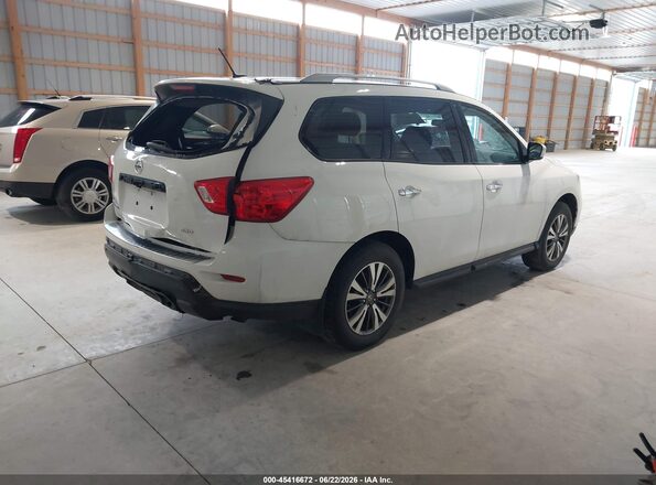 5N1DR2MM0HC660562 2017 NISSAN PATHFINDER White Հետևի աջ