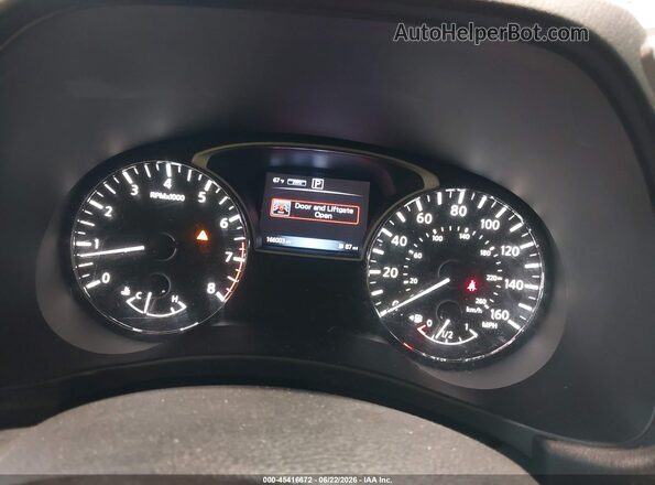 5N1DR2MM0HC660562 2017 NISSAN PATHFINDER White Հետևի նստատեղերի տեսք
