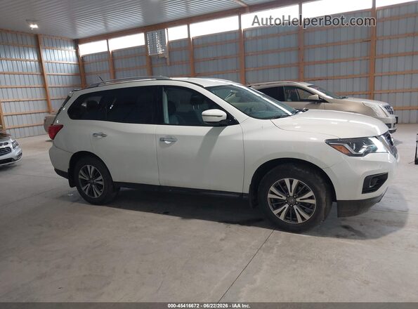 5N1DR2MM0HC660562 2017 NISSAN PATHFINDER White Սալոնի հետևի տեսք