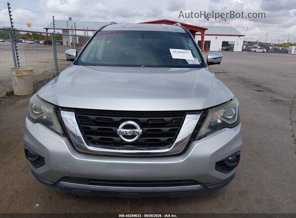 5N1DR2MM0HC693433 2017 NISSAN PATHFINDER Серебряный Вид щитка приборов