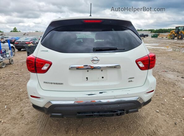 5N1DR2MM0HC902931 2017 NISSAN PATHFINDER White Vista trasera