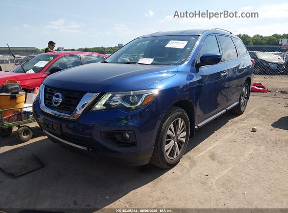 5N1DR2MM0JC642505 2018 NISSAN PATHFINDER Blue 