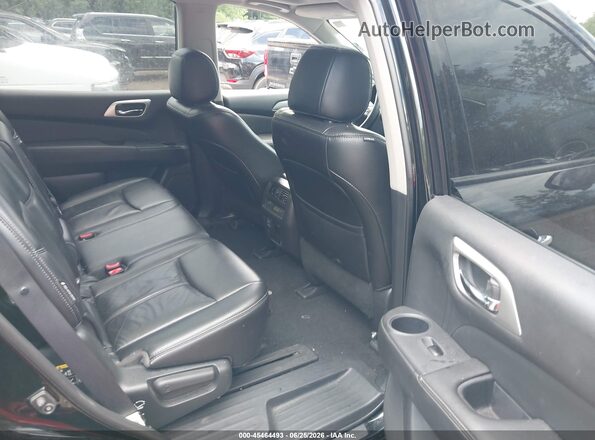 5N1DR2MM0JC642567 2018 NISSAN PATHFINDER Черный Вид наклейки с VIN-кодом