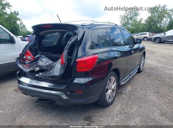 5N1DR2MM0JC642567 2018 NISSAN PATHFINDER Черный Задняя правая четверть