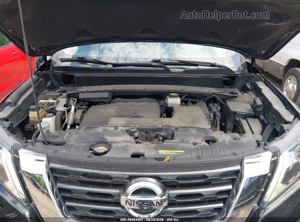 5N1DR2MM0JC642567 2018 NISSAN PATHFINDER Черный Вид сзади