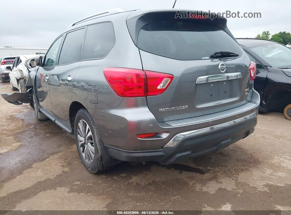 5N1DR2MM0JC643458 2018 NISSAN PATHFINDER Gray Trasero izquierdo
