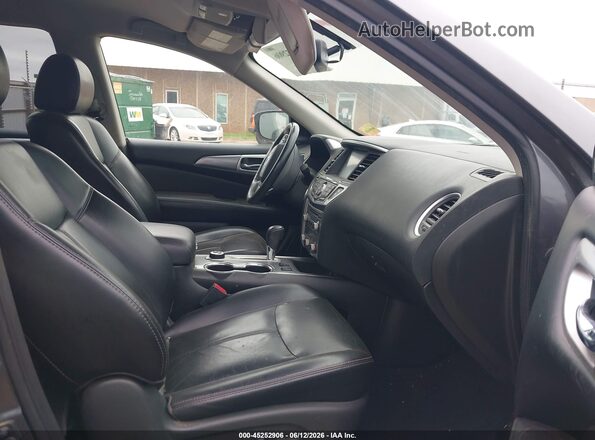 5N1DR2MM0JC643458 2018 NISSAN PATHFINDER Gray Vista interior delantera