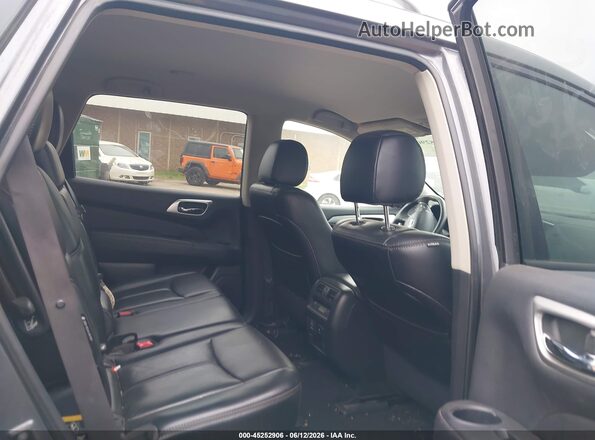 5N1DR2MM0JC643458 2018 NISSAN PATHFINDER Gray Vista de la etiqueta del VIN