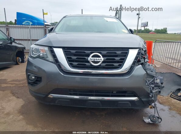 5N1DR2MM0JC643458 2018 NISSAN PATHFINDER Gray Vista del cuadro de instrumentos