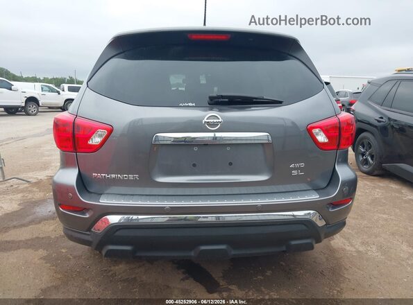 5N1DR2MM0JC643458 2018 NISSAN PATHFINDER Gray 