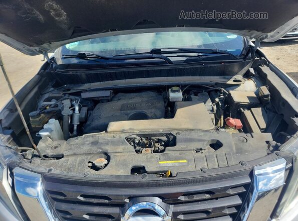 5N1DR2MM0JC650166 2018 NISSAN PATHFINDER Silver ძრავის განყოფილების ხედი