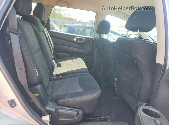 5N1DR2MM0JC650166 2018 NISSAN PATHFINDER Silver უკანა სალონის ხედი