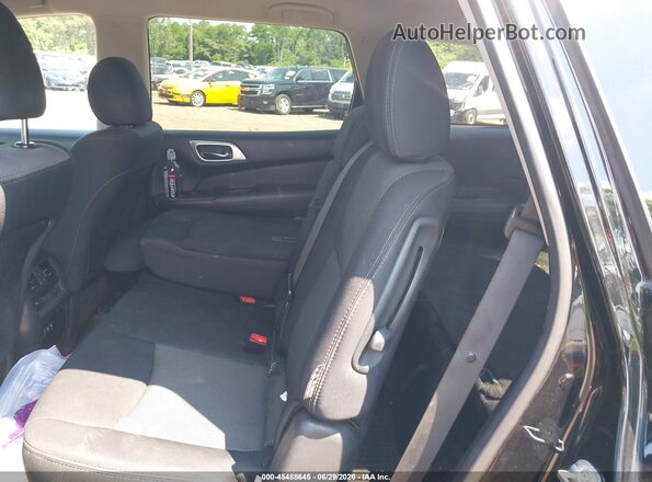 5N1DR2MM0KC596160 2019 NISSAN PATHFINDER Black VIN კოდის სტიკერის ხედი