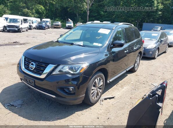 5N1DR2MM0KC596160 2019 NISSAN PATHFINDER Black წინა მარცხენა ხედი სამი მეოთხედიდან