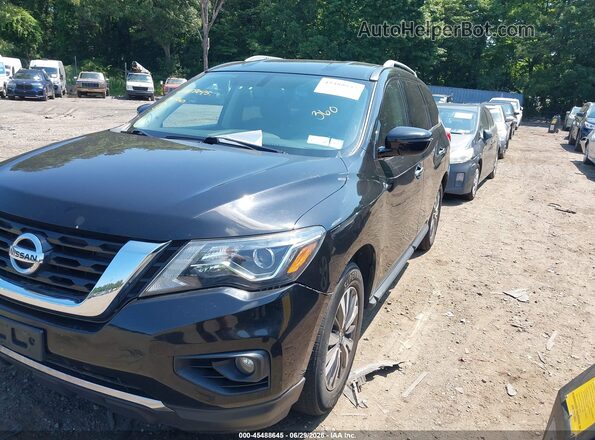 5N1DR2MM0KC596160 2019 NISSAN PATHFINDER Black წინა ხედი