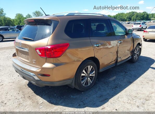 5N1DR2MM1HC609071 2017 NISSAN PATHFINDER Brown 