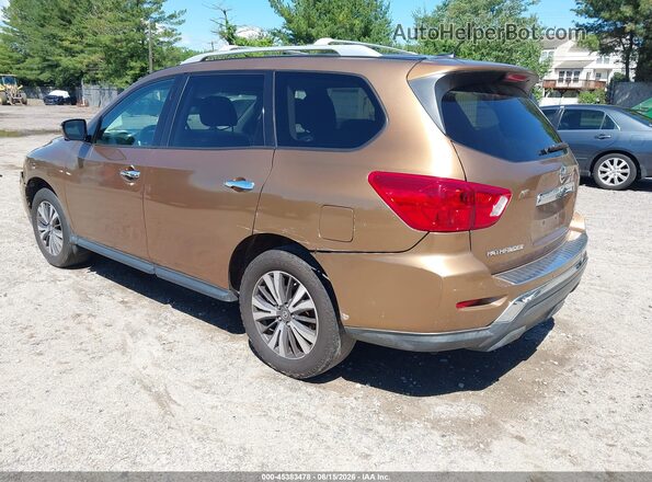 5N1DR2MM1HC609071 2017 NISSAN PATHFINDER Brown 