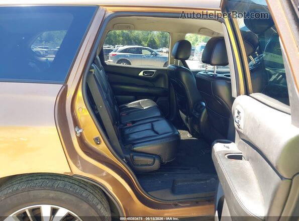 5N1DR2MM1HC609071 2017 NISSAN PATHFINDER Brown 