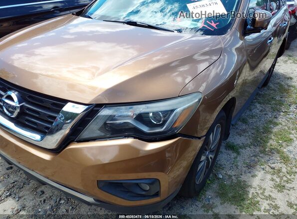 5N1DR2MM1HC609071 2017 NISSAN PATHFINDER Brown 