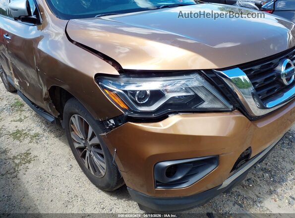 5N1DR2MM1HC609071 2017 NISSAN PATHFINDER Brown 