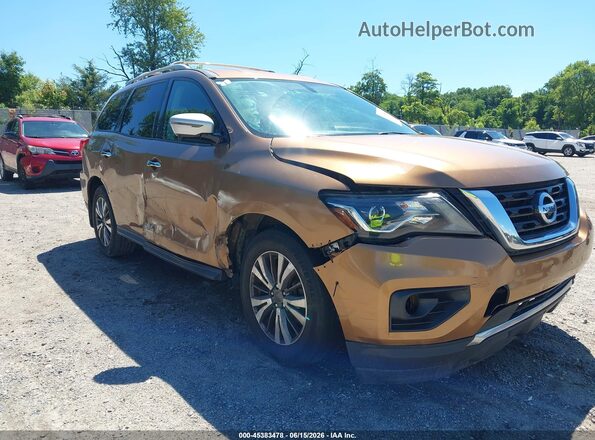 5N1DR2MM1HC609071 2017 NISSAN PATHFINDER Brown 