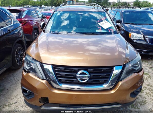 5N1DR2MM1HC609071 2017 NISSAN PATHFINDER Brown 
