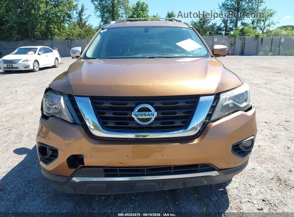 5N1DR2MM1HC609071 2017 NISSAN PATHFINDER Brown 