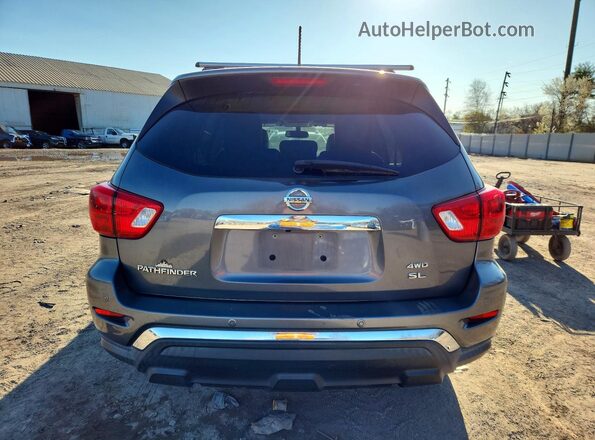 5N1DR2MM1HC619566 2017 NISSAN PATHFINDER Charcoal Հետևի տեսք