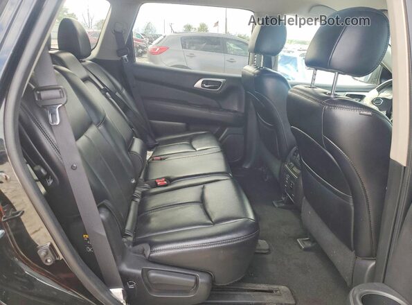 5N1DR2MM1JC609402 2018 NISSAN PATHFINDER Black უკანა სალონის ხედი