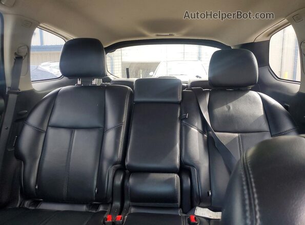 5N1DR2MM1JC609402 2018 NISSAN PATHFINDER Black უკანა სავარძლების ხედი