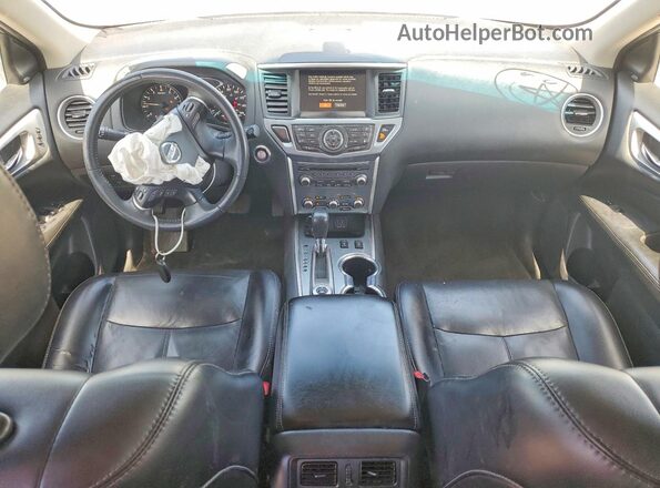 5N1DR2MM1JC609402 2018 NISSAN PATHFINDER Black წინა პანელის ხედი