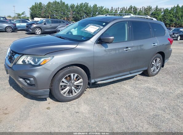 5N1DR2MM1JC613045 2018 NISSAN PATHFINDER Gray Front left