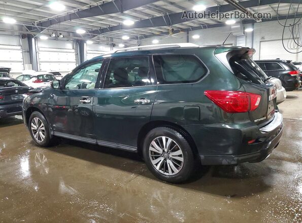 5N1DR2MM1JC655554 2018 NISSAN PATHFINDER Зеленый Задняя левая четверть