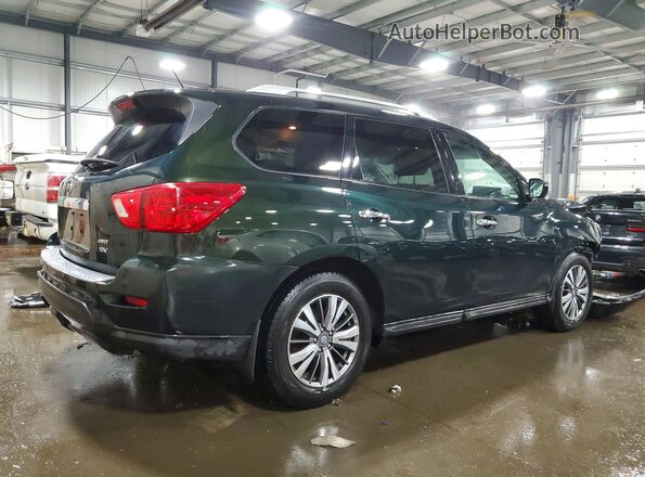 5N1DR2MM1JC655554 2018 NISSAN PATHFINDER Зеленый Задняя правая четверть