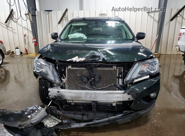 5N1DR2MM1JC655554 2018 NISSAN PATHFINDER Зеленый Вид спереди