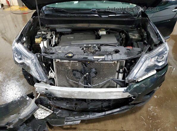 5N1DR2MM1JC655554 2018 NISSAN PATHFINDER Зеленый Вид подкапотного пространства