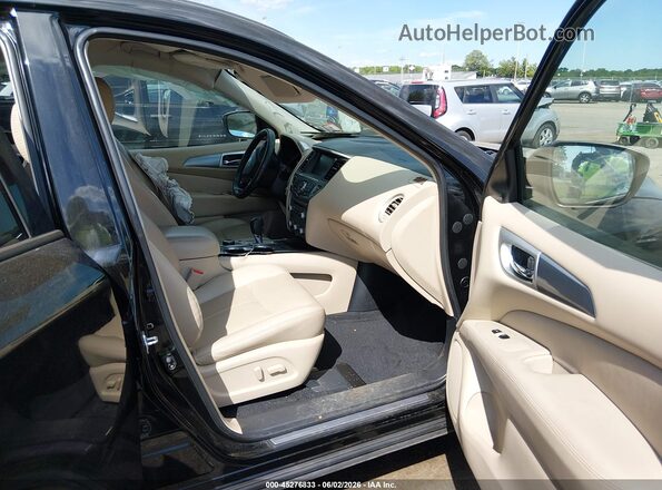 5N1DR2MM1JC674105 2018 NISSAN PATHFINDER Gray Вид салону спереду