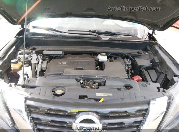 5N1DR2MM1JC674105 2018 NISSAN PATHFINDER Gray Вид ззаду