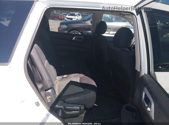 5N1DR2MM1KC581327 2019 NISSAN PATHFINDER White Vista de la etiqueta del VIN