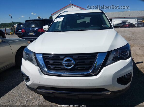 5N1DR2MM1KC581327 2019 NISSAN PATHFINDER White Vista del cuadro de instrumentos