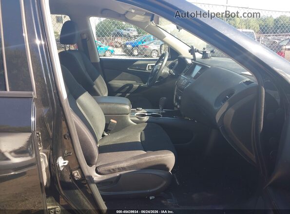 5N1DR2MM1KC591193 2019 NISSAN PATHFINDER Black Widok wnętrza z przodu