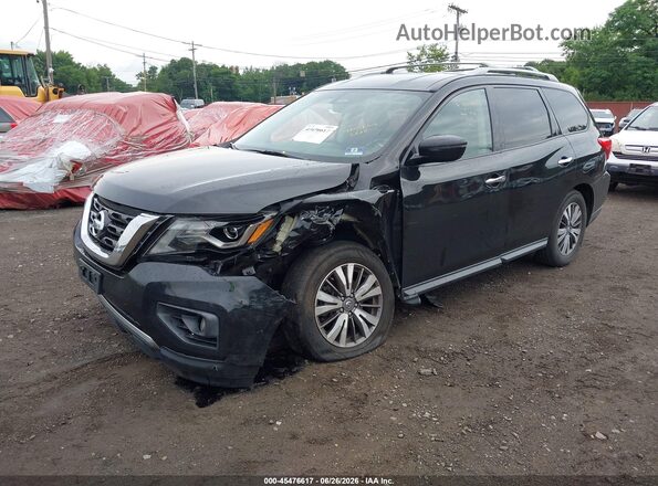 5N1DR2MM1KC604427 2019 NISSAN PATHFINDER Черный Передняя левая четверть