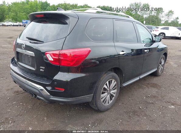 5N1DR2MM1KC604427 2019 NISSAN PATHFINDER Черный Задняя правая четверть
