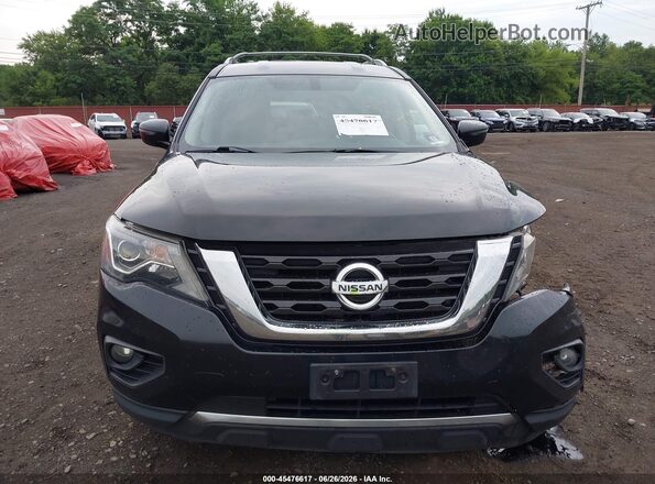 5N1DR2MM1KC604427 2019 NISSAN PATHFINDER Черный Вид щитка приборов
