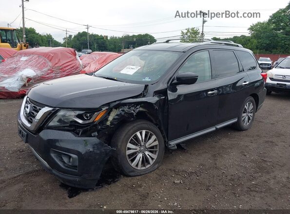 5N1DR2MM1KC604427 2019 NISSAN PATHFINDER Черный Вид спереди