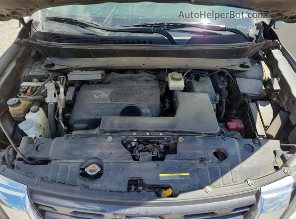 5N1DR2MM1KC635984 2019 NISSAN PATHFINDER Gray Vista del compartimento del motor