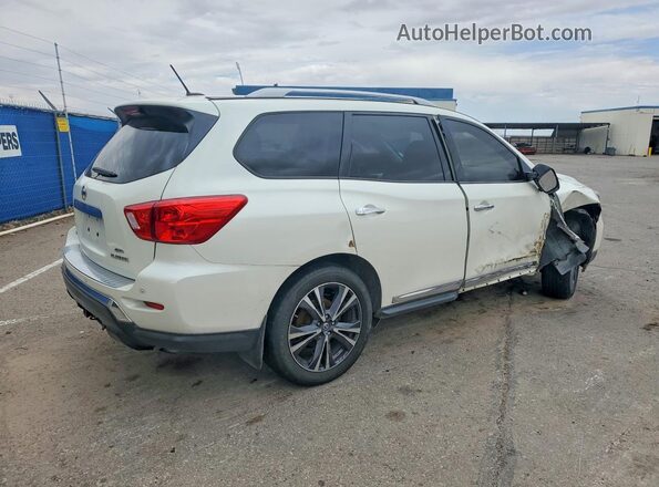 5N1DR2MM2HC643083 2017 NISSAN PATHFINDER White Rear right