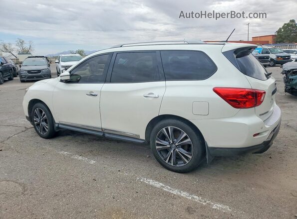5N1DR2MM2HC643083 2017 NISSAN PATHFINDER White Rear left